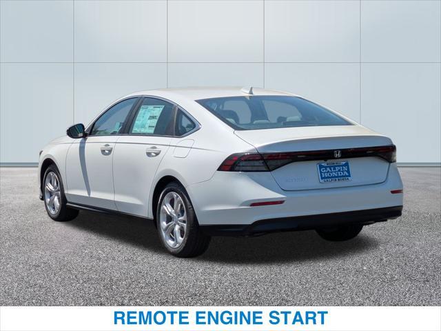 new 2025 Honda Accord car, priced at $29,900