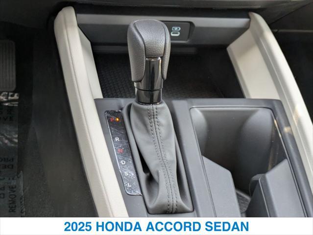 new 2025 Honda Accord car, priced at $29,900