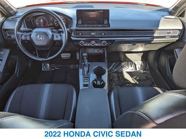 used 2022 Honda Civic car, priced at $24,208