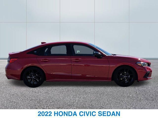 used 2022 Honda Civic car, priced at $24,208