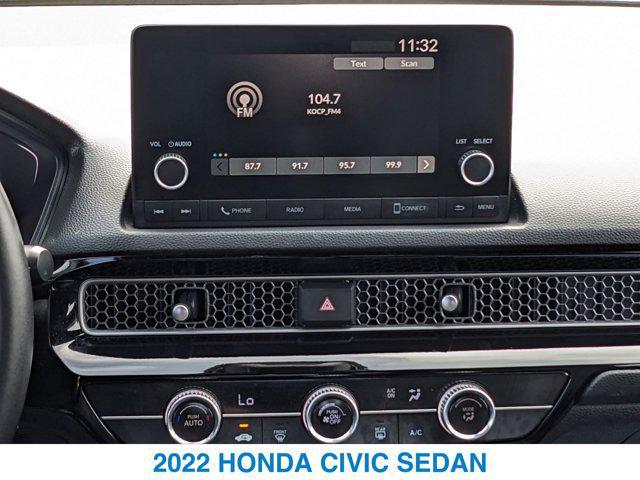 used 2022 Honda Civic car, priced at $24,788