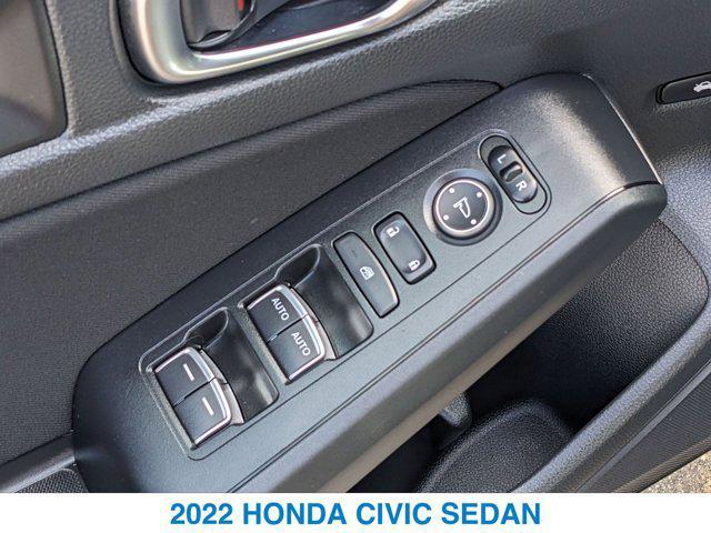 used 2022 Honda Civic car, priced at $24,788