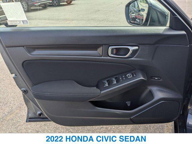 used 2022 Honda Civic car, priced at $24,788