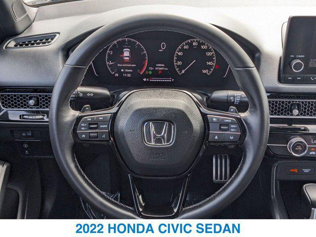 used 2022 Honda Civic car, priced at $24,788