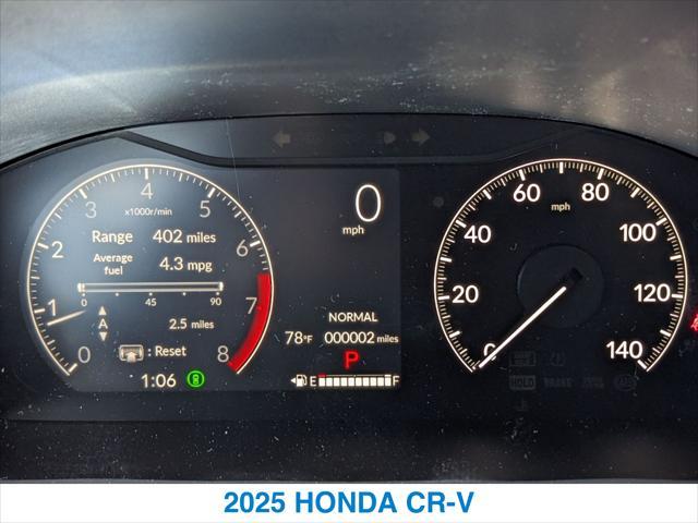 new 2025 Honda CR-V car, priced at $33,405