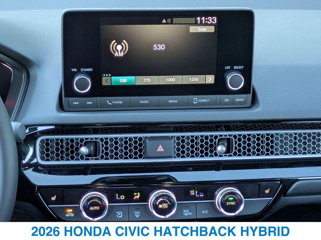 new 2026 Honda Civic Hybrid car, priced at $32,145