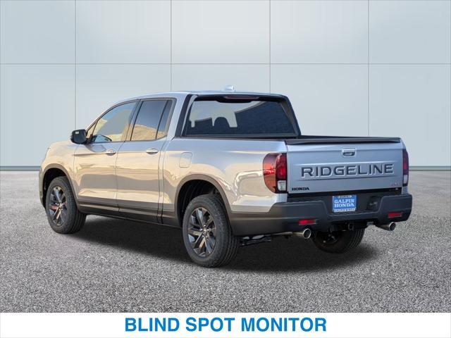 new 2025 Honda Ridgeline car, priced at $41,850
