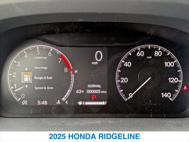 new 2025 Honda Ridgeline car, priced at $44,430