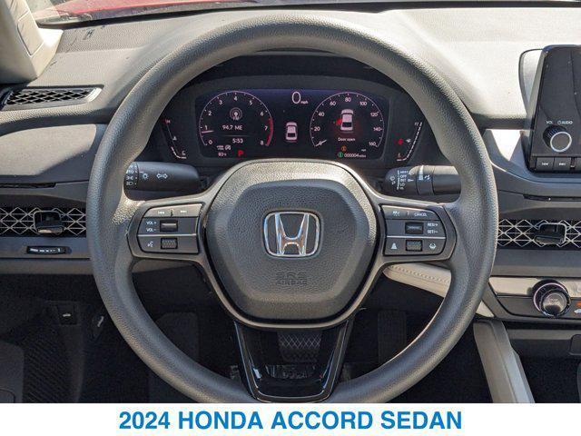 new 2024 Honda Accord car, priced at $29,445