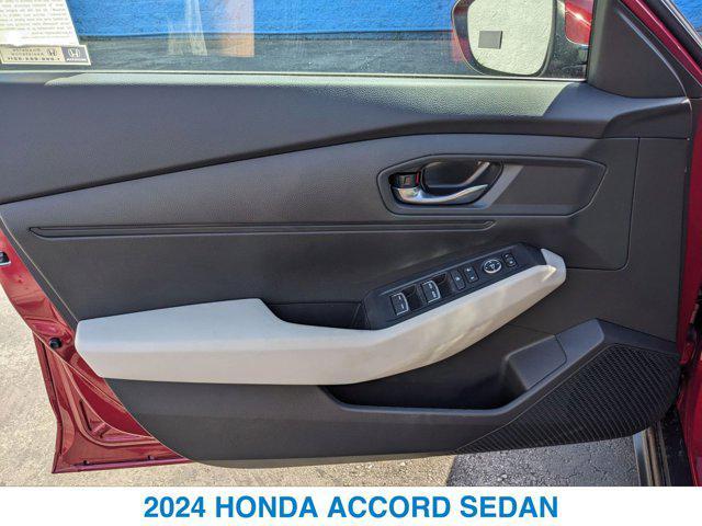 new 2024 Honda Accord car, priced at $29,445