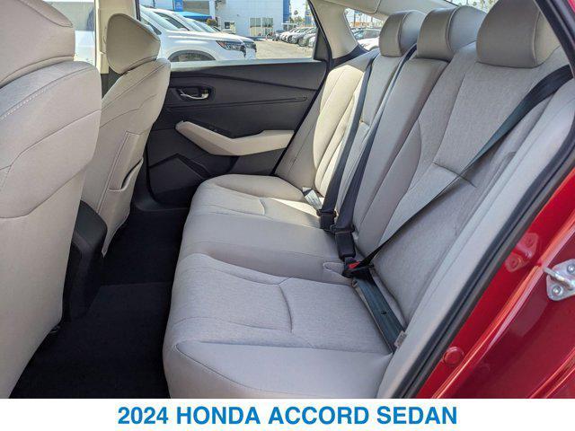 new 2024 Honda Accord car, priced at $29,445