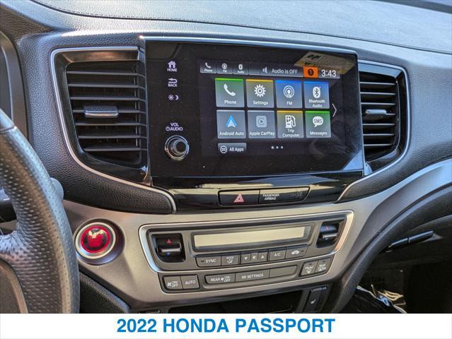 used 2022 Honda Passport car, priced at $27,512