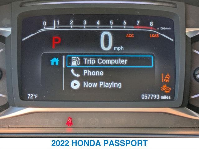 used 2022 Honda Passport car, priced at $27,512