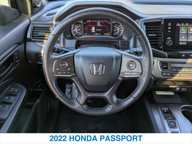 used 2022 Honda Passport car, priced at $27,512