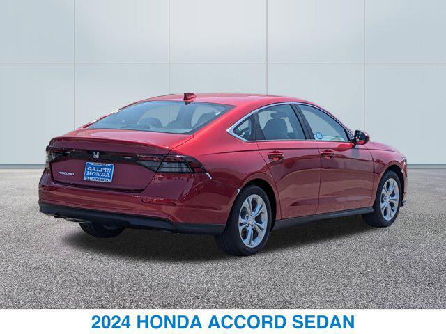 new 2024 Honda Accord car, priced at $29,445