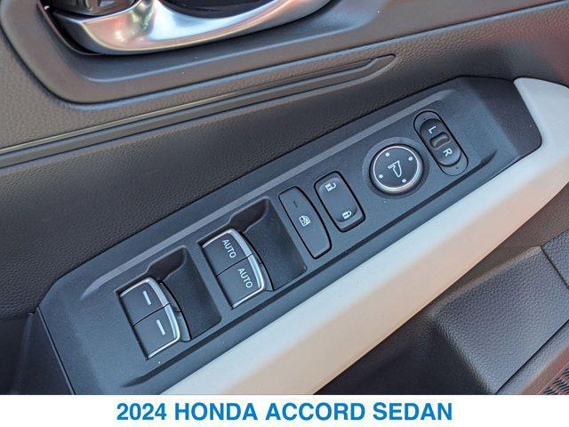 new 2024 Honda Accord car, priced at $29,445