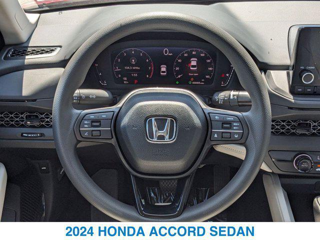 new 2024 Honda Accord car, priced at $29,445