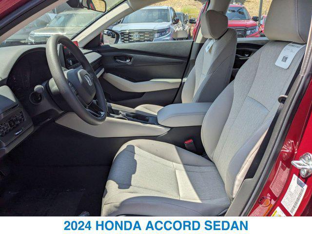 new 2024 Honda Accord car, priced at $29,445