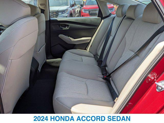 new 2024 Honda Accord car, priced at $29,445