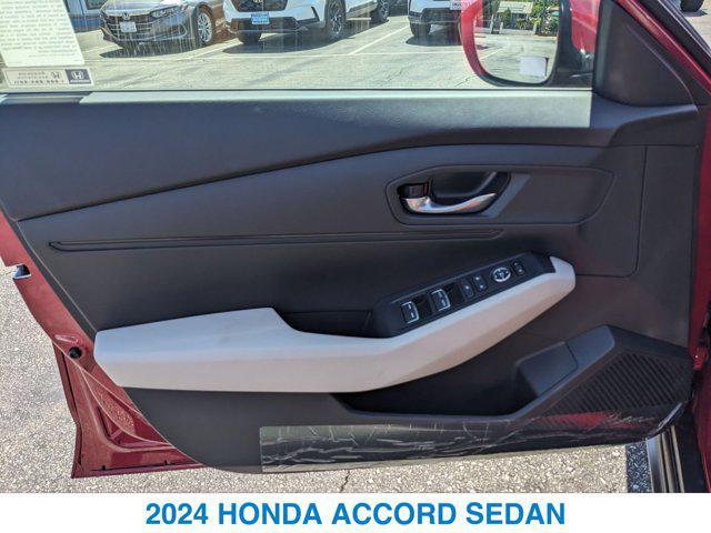 new 2024 Honda Accord car, priced at $29,445