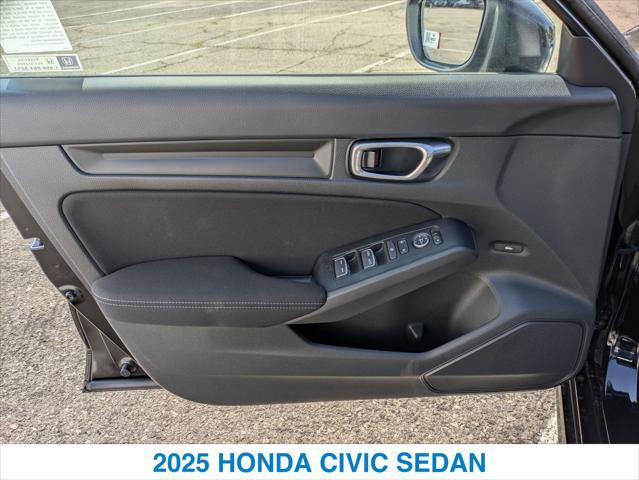 new 2025 Honda Civic car, priced at $27,400