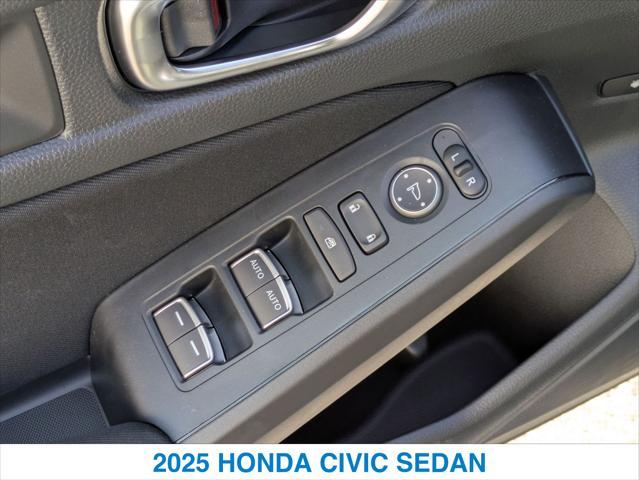 new 2025 Honda Civic car, priced at $27,400