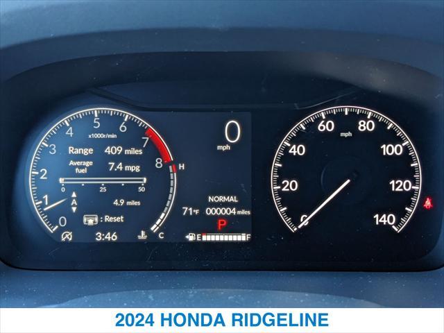 new 2024 Honda Ridgeline car, priced at $46,375