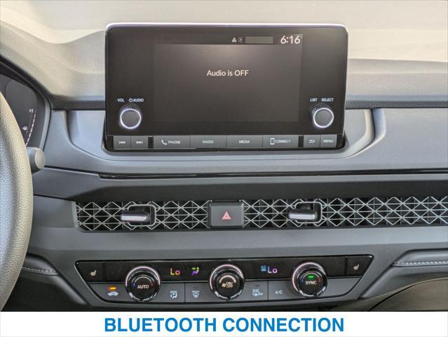 new 2025 Honda Accord car, priced at $32,165