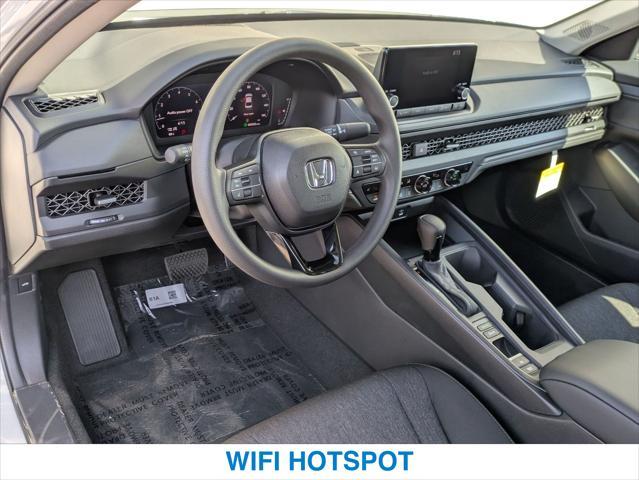 new 2025 Honda Accord car, priced at $32,165