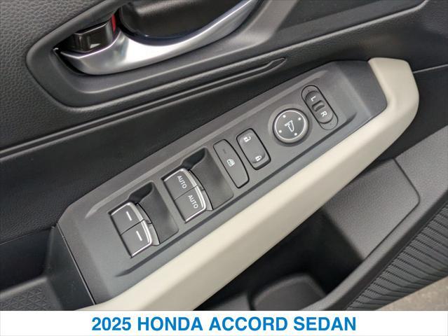 new 2025 Honda Accord car, priced at $29,445