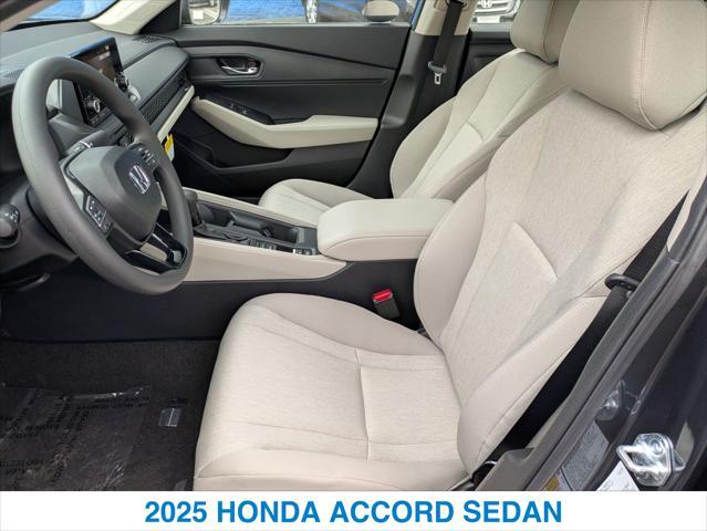 new 2025 Honda Accord car, priced at $29,445