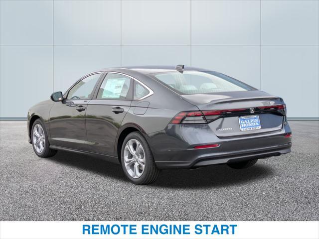 new 2025 Honda Accord car, priced at $29,445