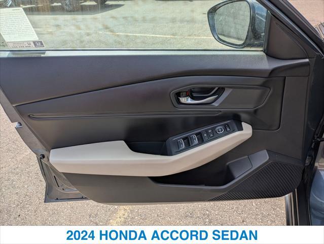 used 2024 Honda Accord car, priced at $28,498