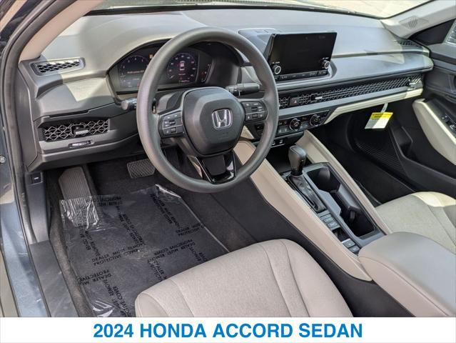 used 2024 Honda Accord car, priced at $28,498