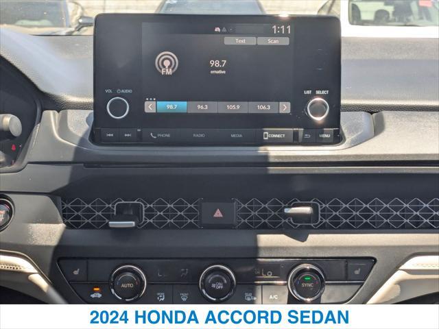 used 2024 Honda Accord car, priced at $26,708