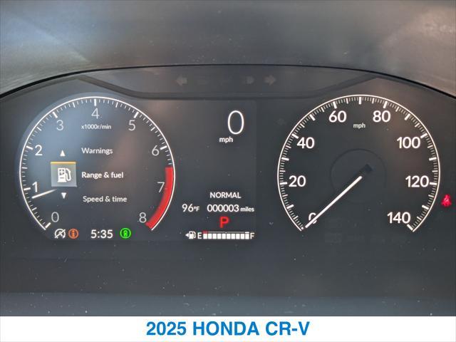 new 2025 Honda CR-V car, priced at $38,305