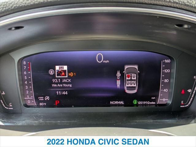 used 2022 Honda Civic car, priced at $25,773