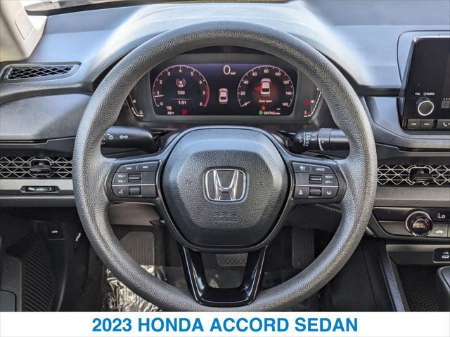 used 2023 Honda Accord car, priced at $24,638