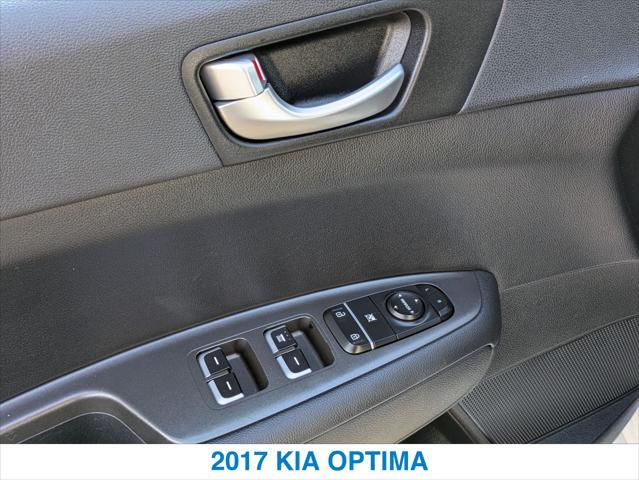 used 2017 Kia Optima car, priced at $12,000