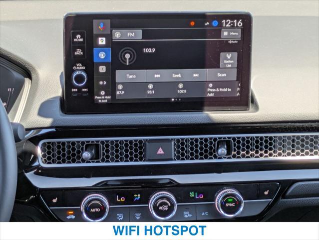 new 2025 Honda Civic Hybrid car, priced at $34,755