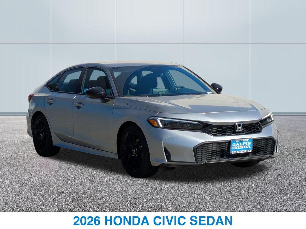 new 2026 Honda Civic car, priced at $27,745