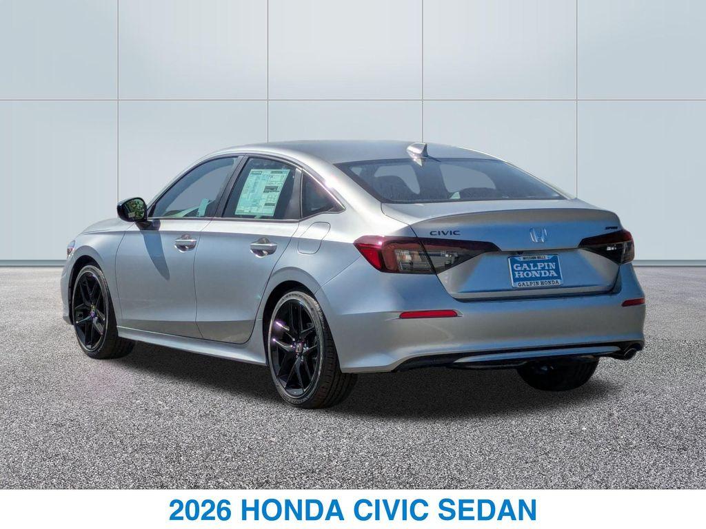 new 2026 Honda Civic car, priced at $27,745