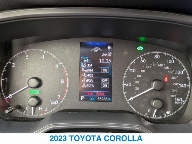 used 2023 Toyota Corolla Hybrid car, priced at $21,438