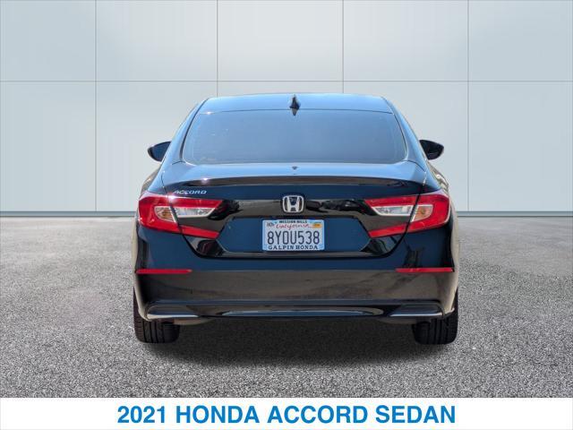used 2021 Honda Accord car, priced at $18,888