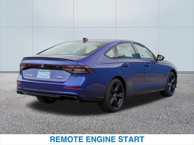 new 2025 Honda Accord Hybrid car, priced at $36,980