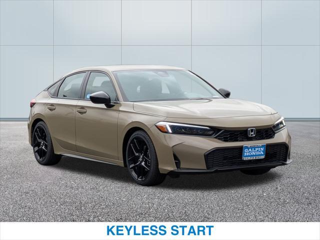 new 2025 Honda Civic car, priced at $29,055