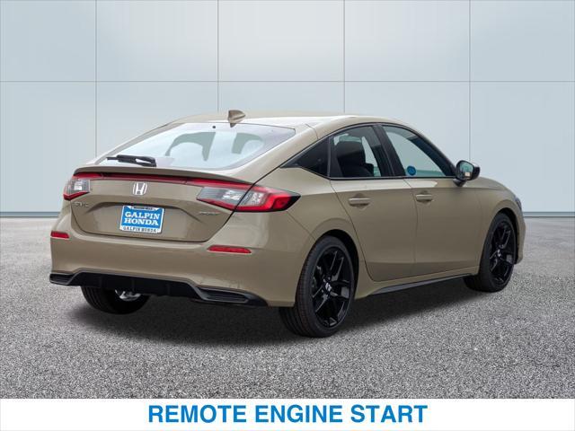 new 2025 Honda Civic car, priced at $29,055