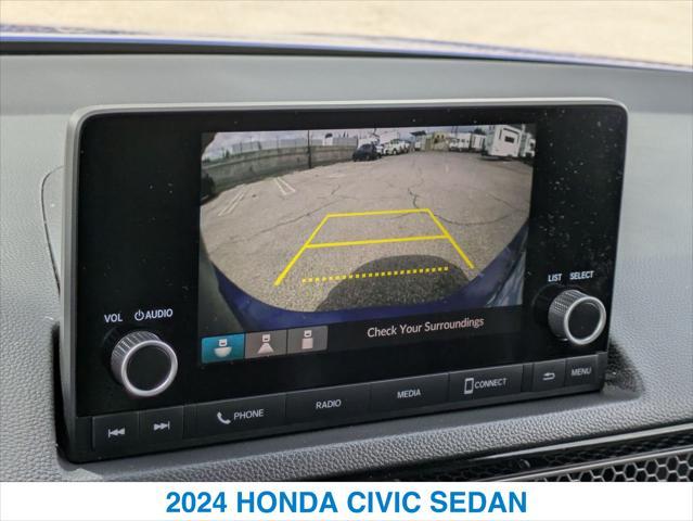 used 2024 Honda Civic car, priced at $27,308