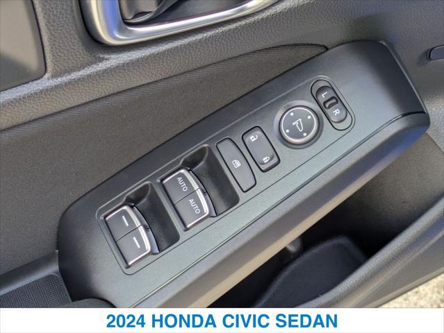 used 2024 Honda Civic car, priced at $27,308