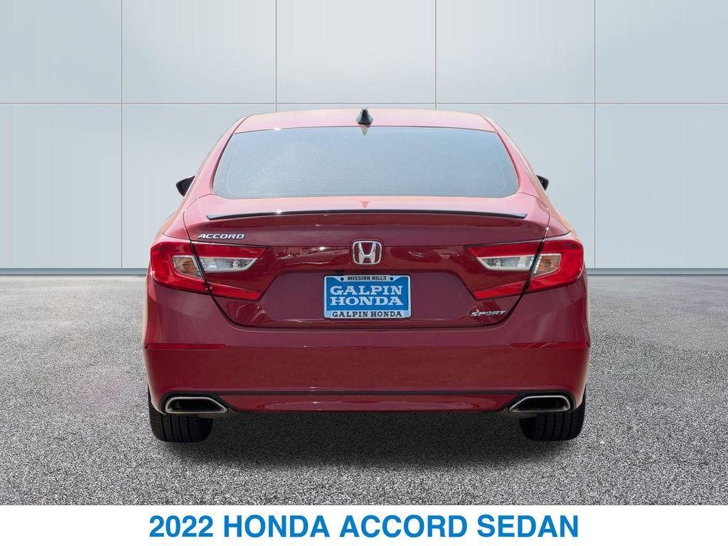 used 2022 Honda Accord car, priced at $25,207
